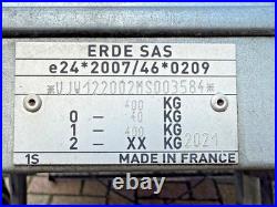 ERDE 4 x 3 Small Car Trailer 400kg