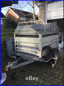 ERDE Daxara 198 Trailer with ABS Lid and Extended Sides 6 x 4