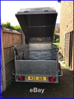 ERDE Daxara 198 Trailer with ABS Lid and Extended Sides 6 x 4
