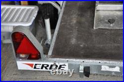 ERDE Flatbed Quad Bike ATV Trailer Spare Wheel Floor 2K mi Kept in Garage New Ti