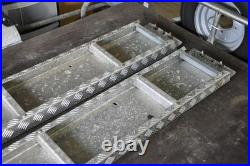 ERDE Flatbed Quad Bike ATV Trailer Spare Wheel Floor 2K mi Kept in Garage New Ti