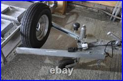 ERDE Flatbed Quad Bike ATV Trailer Spare Wheel Floor 2K mi Kept in Garage New Ti