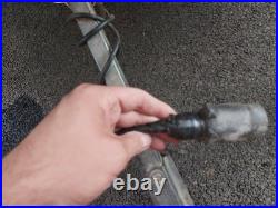 ERKA Camping small car trailer with high sides aluminium