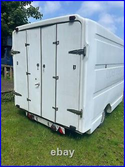 EX BT Box Trailer on Galvanised Braked Trailer EX BT Box Trailer on Galvanised Braked Trailer