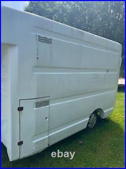 EX BT Box Trailer on Galvanised Braked Trailer EX BT Box Trailer on Galvanised Braked Trailer