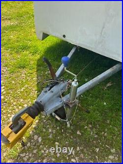 EX BT Box Trailer on Galvanised Braked Trailer EX BT Box Trailer on Galvanised Braked Trailer