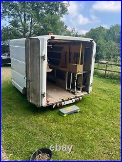 EX BT Box Trailer on Galvanised Braked Trailer EX BT Box Trailer on Galvanised Braked Trailer