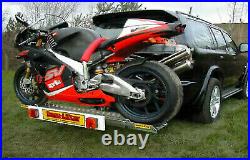 Easy Lifter Hydraulic Motorcycle Motorbike Carrier Trailer Rack Motorhome / Car