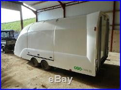 Eco-Trailer VELOCITY RS covered car trailer 3000kg Used once only. A bargain