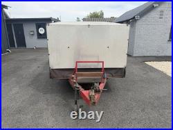 Enclosed Car Transporter Trailer 13ft X 5'5 1500kg Winch New Galv Ramps L@@K