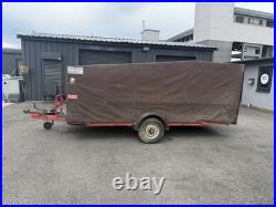 Enclosed Car Transporter Trailer 13ft X 5'5 1500kg Winch New Galv Ramps L@@K