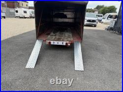 Enclosed Car Transporter Trailer 13ft X 5'5 1500kg Winch New Galv Ramps L@@K