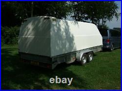 Enclosed Covered Trailer Race Car Recovery Transporter Trailer No Vat