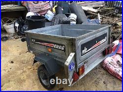 Erde 102 Camping Storage Trailer With Spare Wheels Hackney E8