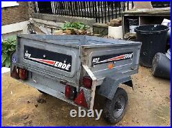 Erde 102 Camping Storage Trailer With Spare Wheels Hackney E8