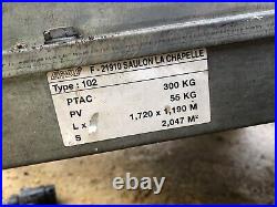 Erde 102 Camping Storage Trailer With Spare Wheels Hackney E8