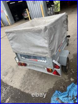 Erde 102 Car Tipping Trailer High Sides Camping Fishing Ect