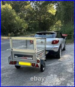 Erde 102 Car Trailer 3ft6. /3ft With Mesh Sides And Cover
