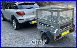 Erde 102 Car Trailer 3ft6. /3ft With Mesh Sides And Cover Erde 102 Car Trailer 3ft6. /3ft With Mesh Sides And Cover