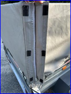 Erde 102 Car Trailer 3ft6. /3ft With Mesh Sides And Cover