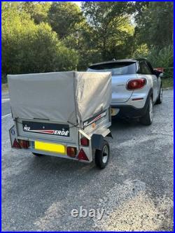 Erde 102 Car Trailer 3ft6. /3ft With Mesh Sides And Cover