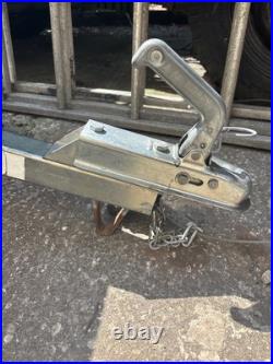 Erde 102 Galvanised Box Trailer With 2 Additional Spare Tires