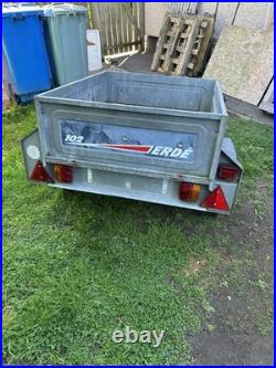 Erde 102 Tipping Trailer
