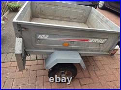 Erde 102 Tipping Trailer