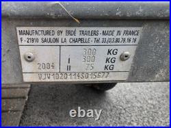 Erde 102 Tipping Trailer