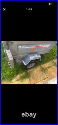 Erde 102 Tipping Trailer Drop Down Tailgate Good Wheels and Tyres
