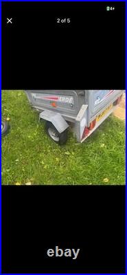 Erde 102 Tipping Trailer Drop Down Tailgate Good Wheels and Tyres
