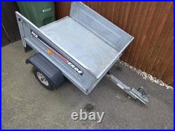 Erde 102 Trailer. Tipping trailer. Idea camping, tip runs builders