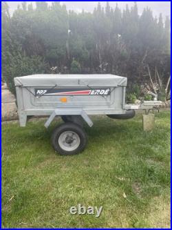 Erde 102 Trailer With Cover And Spare Wheel Erde 102 Trailer With Cover And Spare Wheel