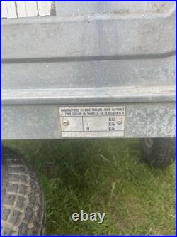 Erde 102 Trailer With Cover And Spare Wheel Erde 102 Trailer With Cover And Spare Wheel