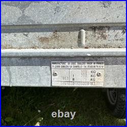 Erde 102 tipping trailer. Ideal for camping, events, tiprun etc. Great condition