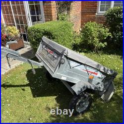 Erde 102 tipping trailer. Ideal for camping, events, tiprun etc. Great condition