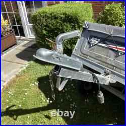 Erde 102 tipping trailer. Ideal for camping, events, tiprun etc. Great condition