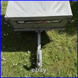 Erde 102 tipping trailer. Ideal for camping, events, tiprun etc. Great condition