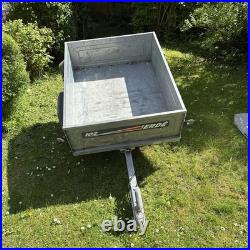 Erde 102 tipping trailer. Ideal for camping, events, tiprun etc. Great condition