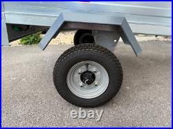 Erde 102 trailer, camping, compact tipping trailer with refurbished electrics Erde 102 trailer, camping, compact tipping trailer with refurbished electrics