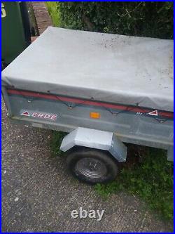 Erde 121camping trailor with canopy good condition