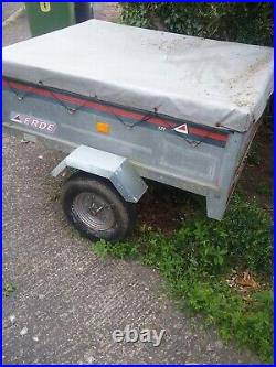 Erde 121camping trailor with canopy good condition