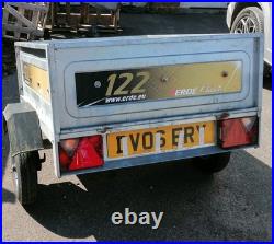 Erde 122 Camping/Leisure Trailer Only Used Dozen Times See Tyre Tread + Tailgate