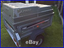 Erde 122 Camping Tipping Trailer with ABS hard Lid / Cover Car