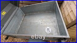 Erde 122 Car Trailer with Lockable Hardtop, Towbar Padlock & Wheel Clamp