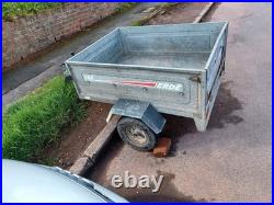 Erdé 122 Tipping Single Axle Trailer 400kg Load Capacity
