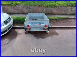 Erdé 122 Tipping Single Axle Trailer 400kg Load Capacity