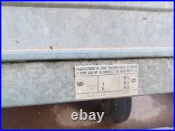 Erdé 122 Tipping Single Axle Trailer 400kg Load Capacity