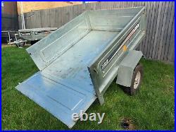 Erde 122 Tipping Trailer with new load cover