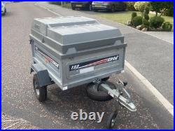 Erde 122 Trailer with Hard Cover
